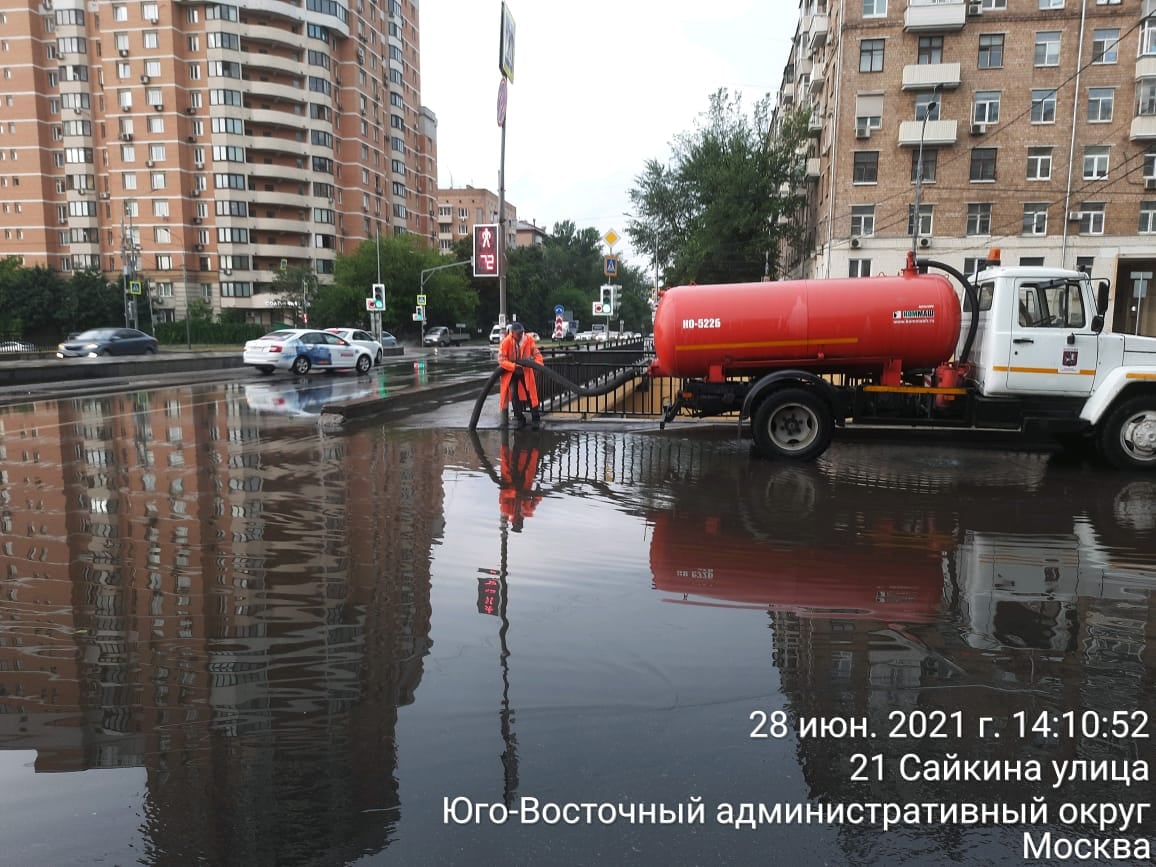 Подтопление на улице Сайкина устранено &#8212; управа