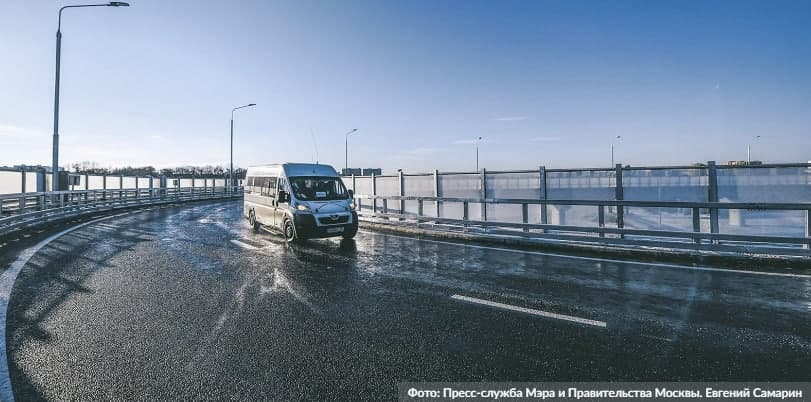 Собянин открыл эстакаду основного хода СВХ в районе ТПУ «Ботанический сад». Фото: Е.Самарин, mos.ru